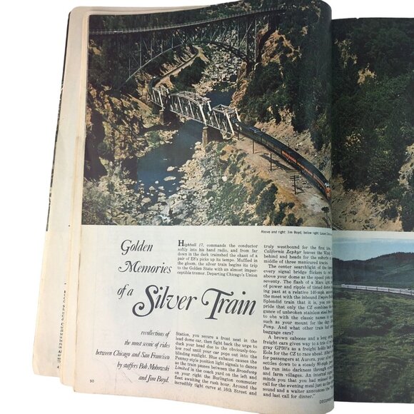 RailRoad Model Magazine Craftsman 1972 Vintage December Train Enthusiast u - Picture 11 of 12